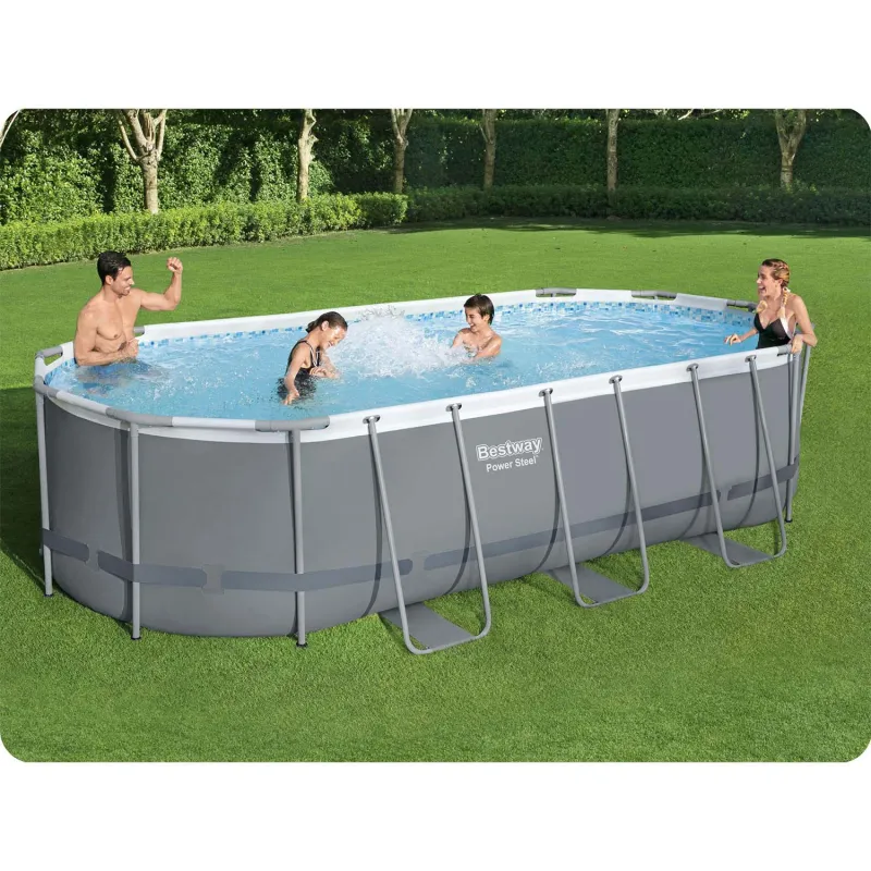 Bestway 56710 Garden Frame Pool 549 x 274 x 122 cm 17-in-1 for summer fun