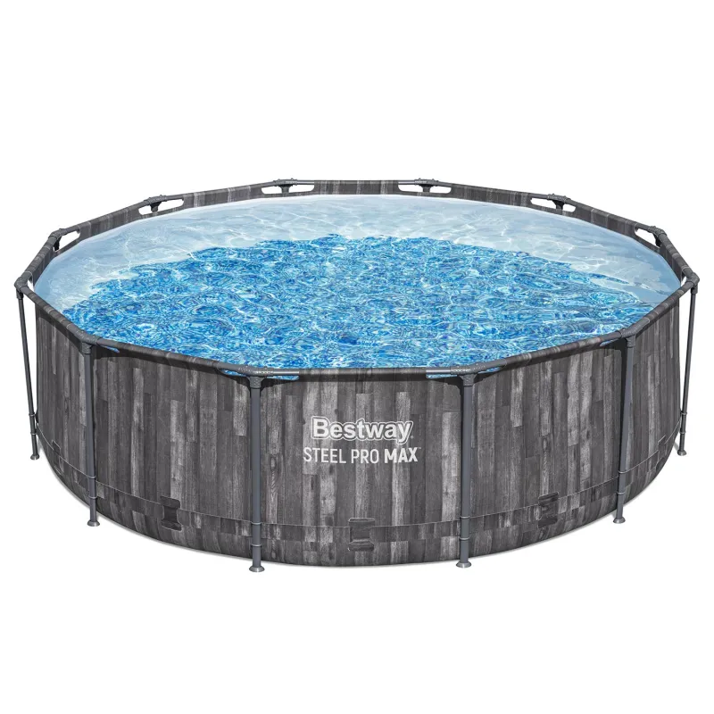 Blue frame pool 366 x 100 cm, perfect for relaxing in the garden