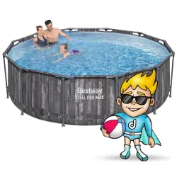 Frame pool 366 x 100 cm, perfect for relaxation in the garden, Bestway 5614X