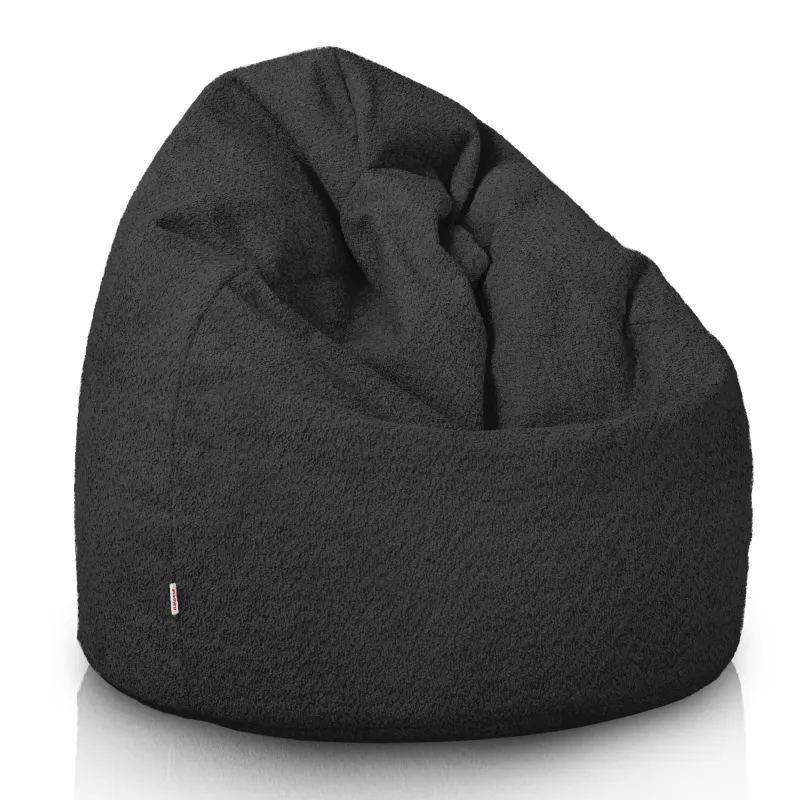 Kids Bean Bag Chair L - Teddy Boucle – view 19