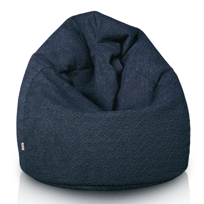 Kids Bean Bag Chair L - Teddy Boucle – view 27