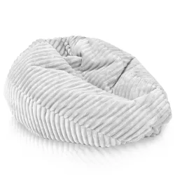 Kids Bean Bag Chair L - Jumbo Cord Stripe – view 8