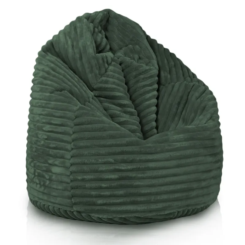 Kids Bean Bag Chair L - Jumbo Cord Stripe – view 11