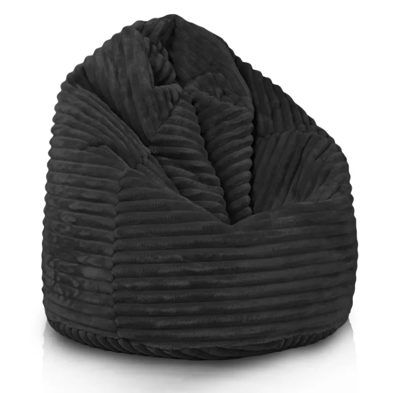 Kids Bean Bag Chair L - Jumbo Cord Stripe – view 16