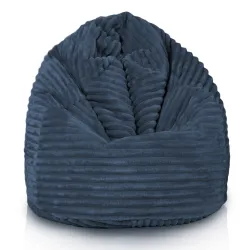 Kids Bean Bag Chair L - Jumbo Cord Stripe – view 22