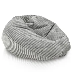Kids Bean Bag Chair L - Jumbo Cord Stripe – view 28