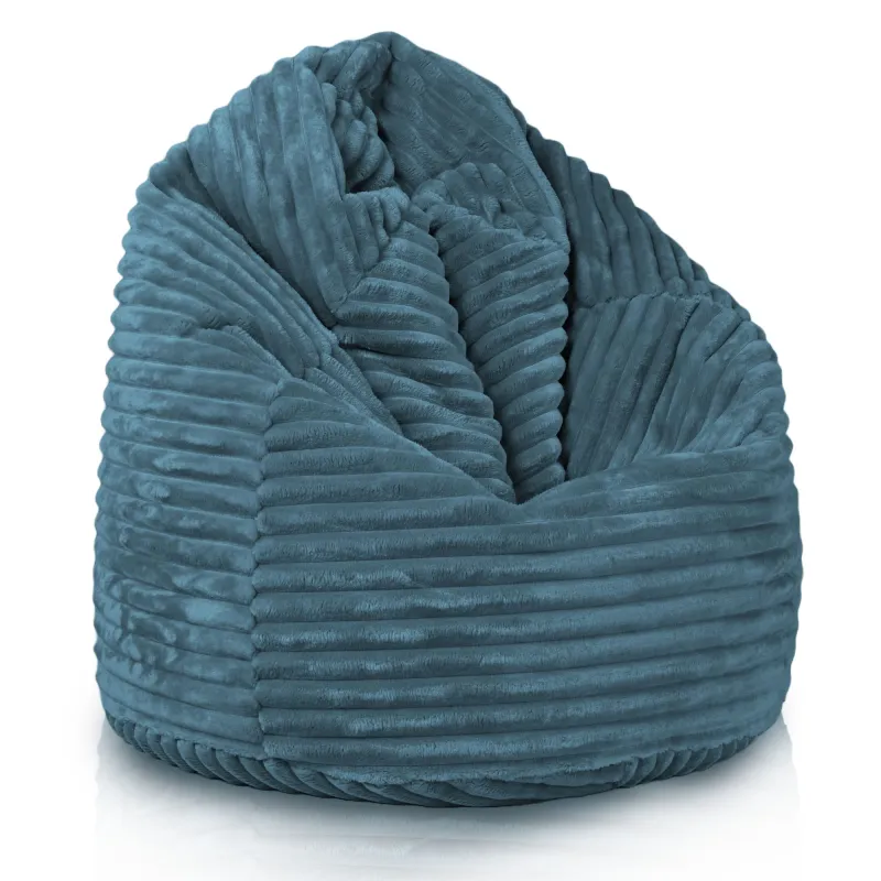 Kids Bean Bag Chair L - Jumbo Cord Stripe – view 31