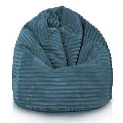 Kids Bean Bag Chair L - Jumbo Cord Stripe – view 32