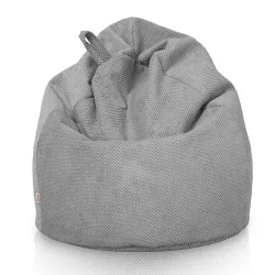 Kids Bean Bag Chair L - Dot Textured Velvet – view 10