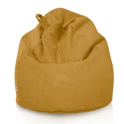 Kids Bean Bag Chair L - Dot Textured Velvet – view 33