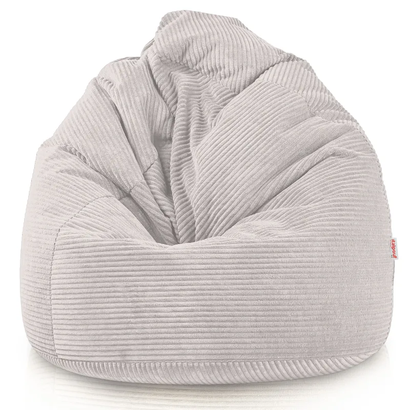 Kids corduroy bean bag chair – soft, light and cosy