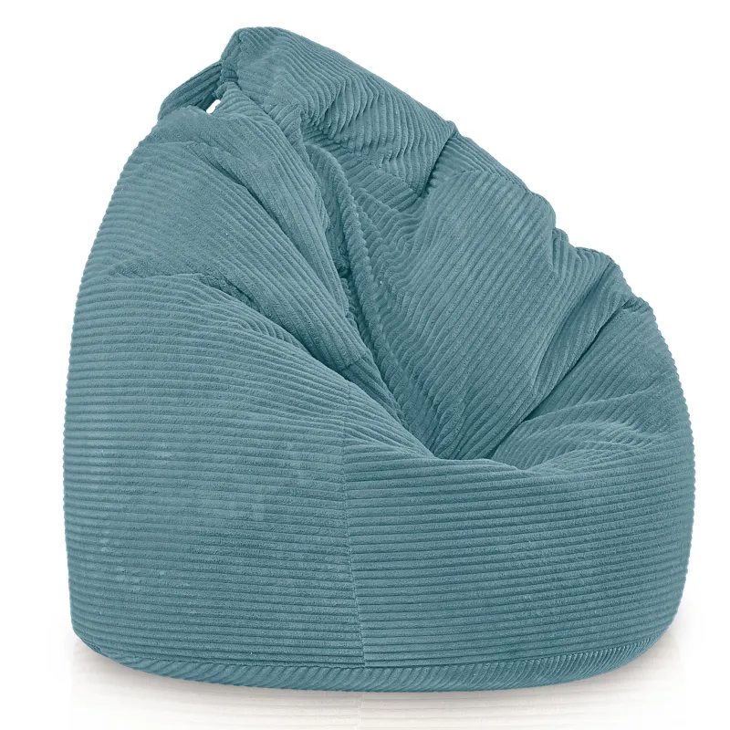 Kids corduroy bean bag chair – soft, light and cosy