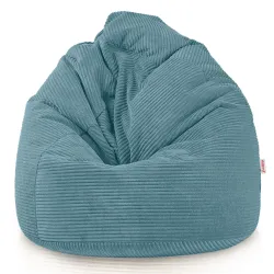 Kids corduroy bean bag chair – soft, light and cosy