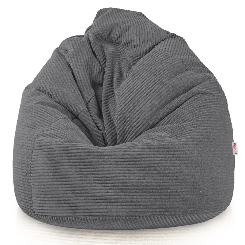 Kids corduroy bean bag chair – soft, light and cosy