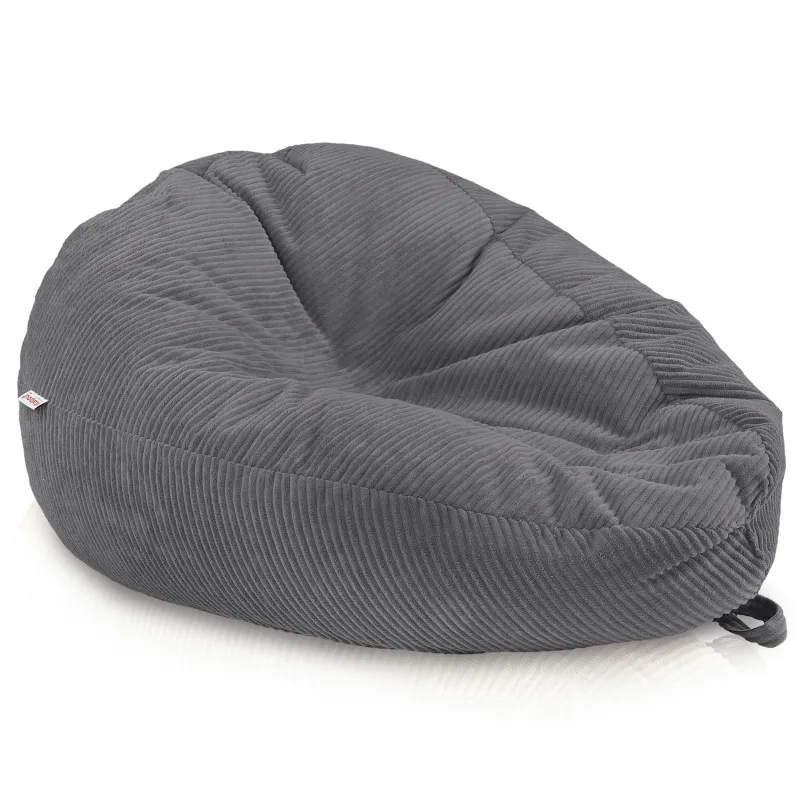 Kids corduroy bean bag chair – soft, light and cosy