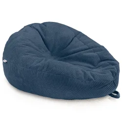 Large corduroy bean bag for teens and adults