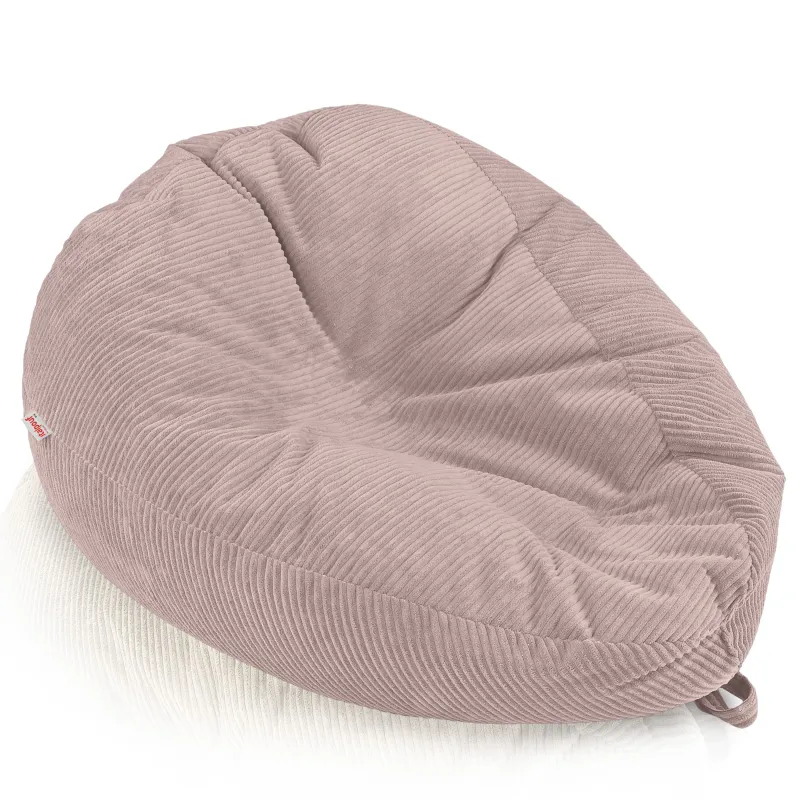 Large corduroy bean bag for teens and adults