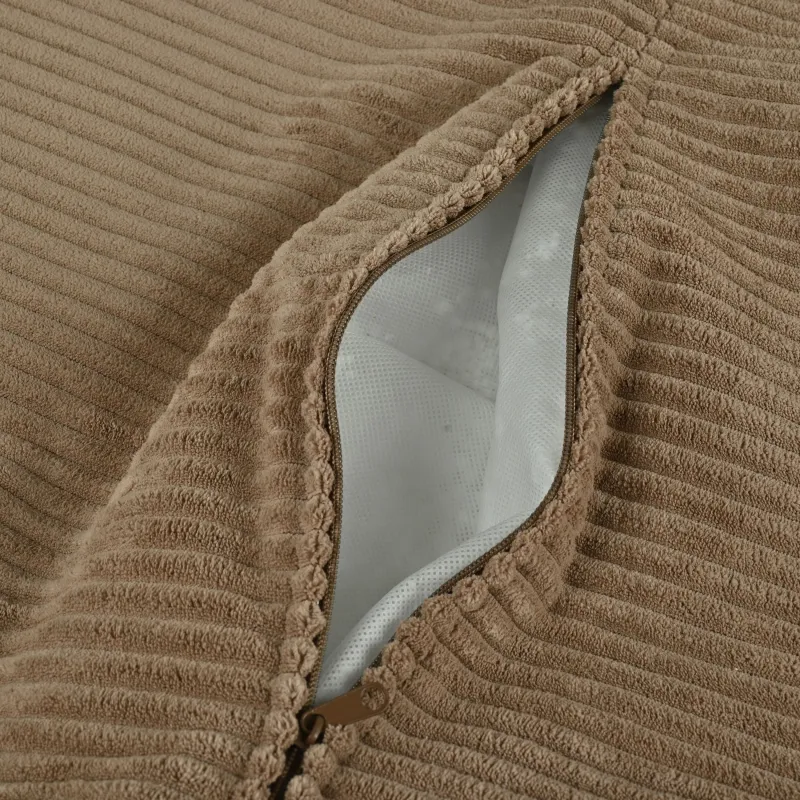 Giant XXL corduroy bean bag for adults – sink-in comfort
