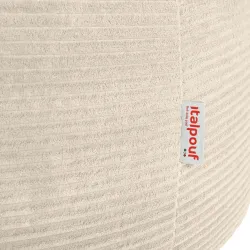 Giant XXL corduroy bean bag for adults – sink-in comfort