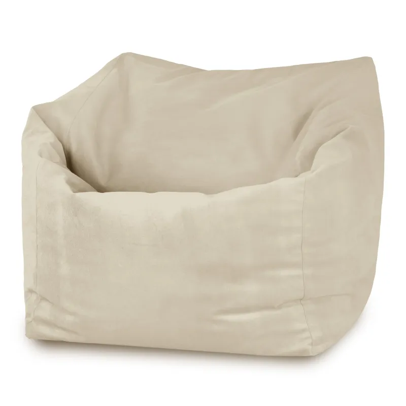 Amalfi Cube Bean Bag Chair - Soft Velvet