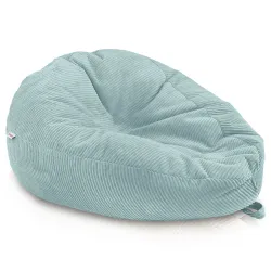 Giant XXL corduroy bean bag for adults – sink-in comfort