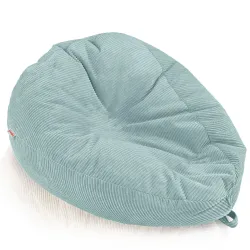 Giant XXL corduroy bean bag for adults – sink-in comfort