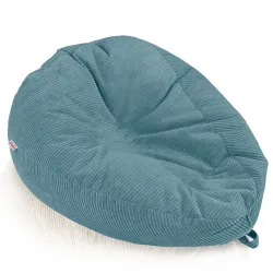 Giant XXL corduroy bean bag for adults – sink-in comfort