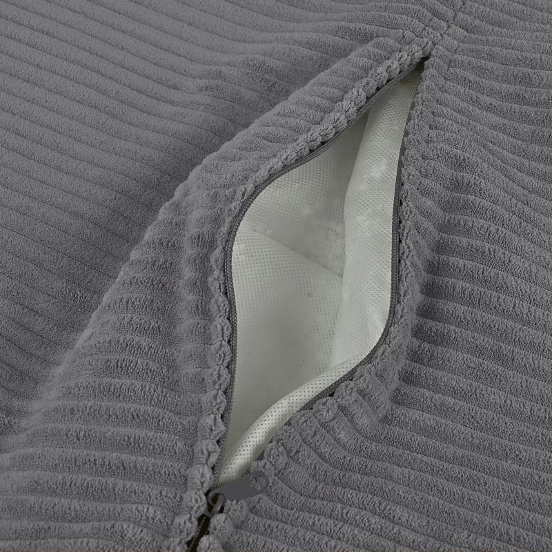 Giant XXL corduroy bean bag for adults – sink-in comfort