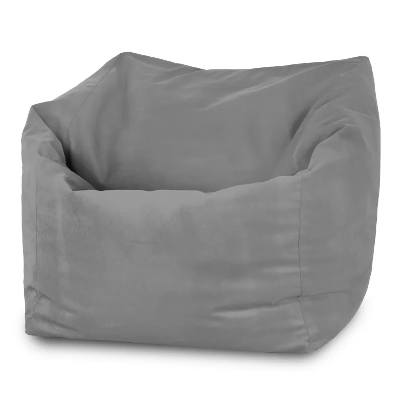 Amalfi Cube Bean Bag Chair - Soft Velvet – view 8