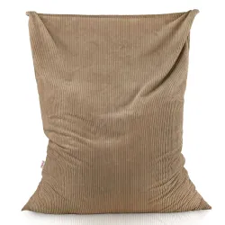 Giant Floor Cushion XXL for Adults - Soft Corduroy