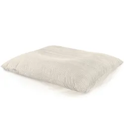 Giant floor cushion for sitting in soft corduroy