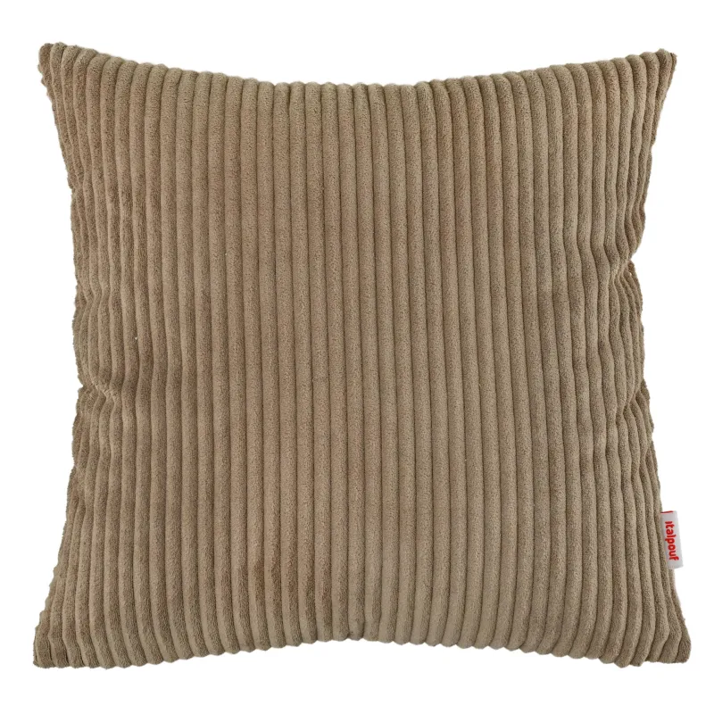 Large decorative corduroy cushion for sofa or floor 60×60