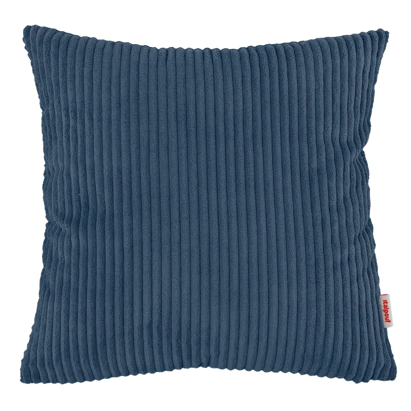 Large decorative corduroy cushion for sofa or floor 60×60