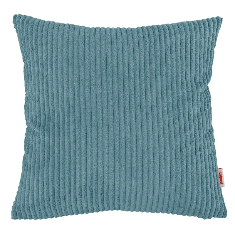 Large decorative corduroy cushion for sofa or floor 60×60