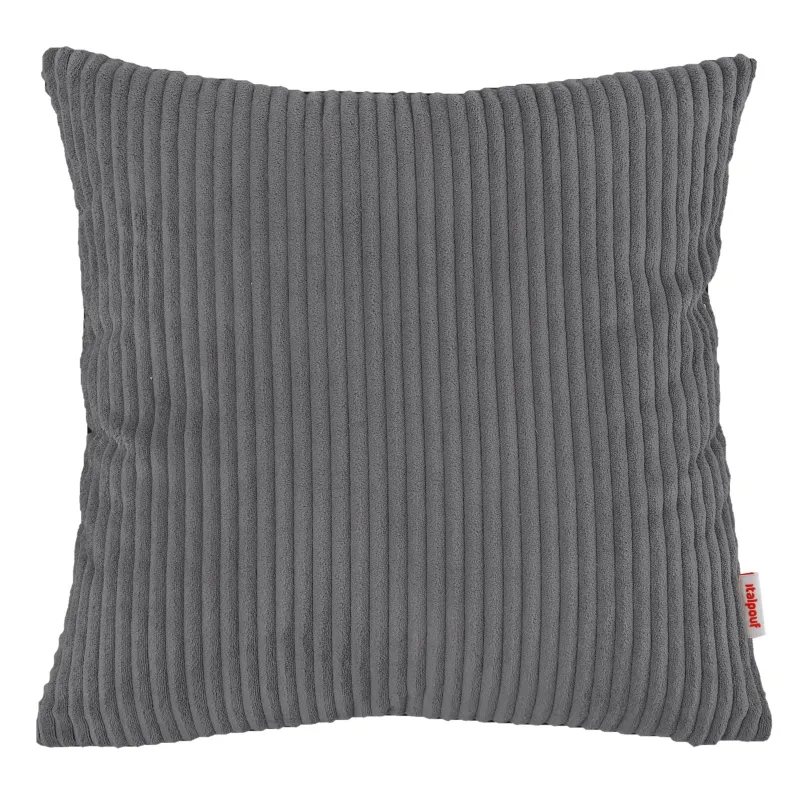 Large decorative corduroy cushion for sofa or floor 60×60