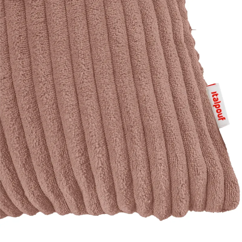 Large corduroy cushion for bed and as a backrest 45×70