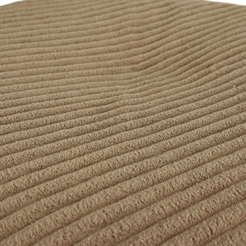 Pouf, footstool and table in one – corduroy Florence