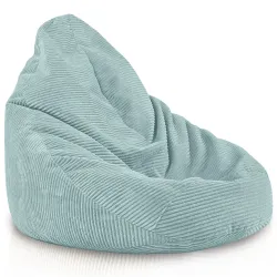 Drop XXL Bean Bag with Backrest - Soft Corduroy