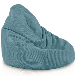 Drop XXL Bean Bag with Backrest - Soft Corduroy