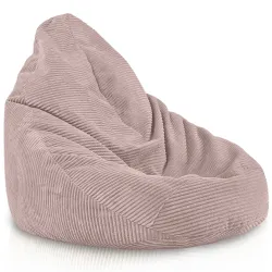 Drop XXL Bean Bag with Backrest - Soft Corduroy