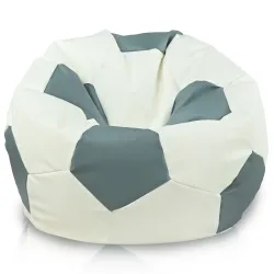 Football Bean Bag Chair XL for Kids - Faux Leather