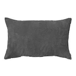 Dot textured velvet decorative cushion – 30×50