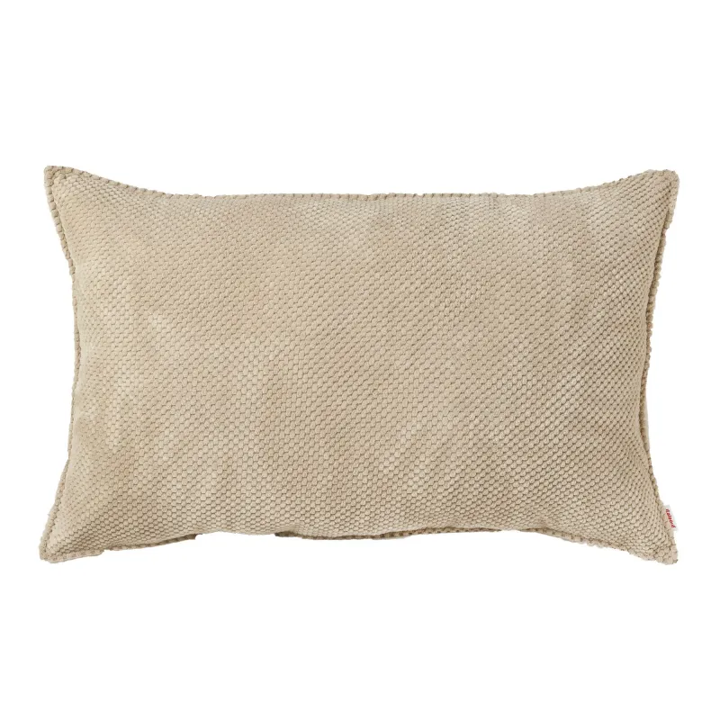 Dot textured velvet decorative cushion – 30×50