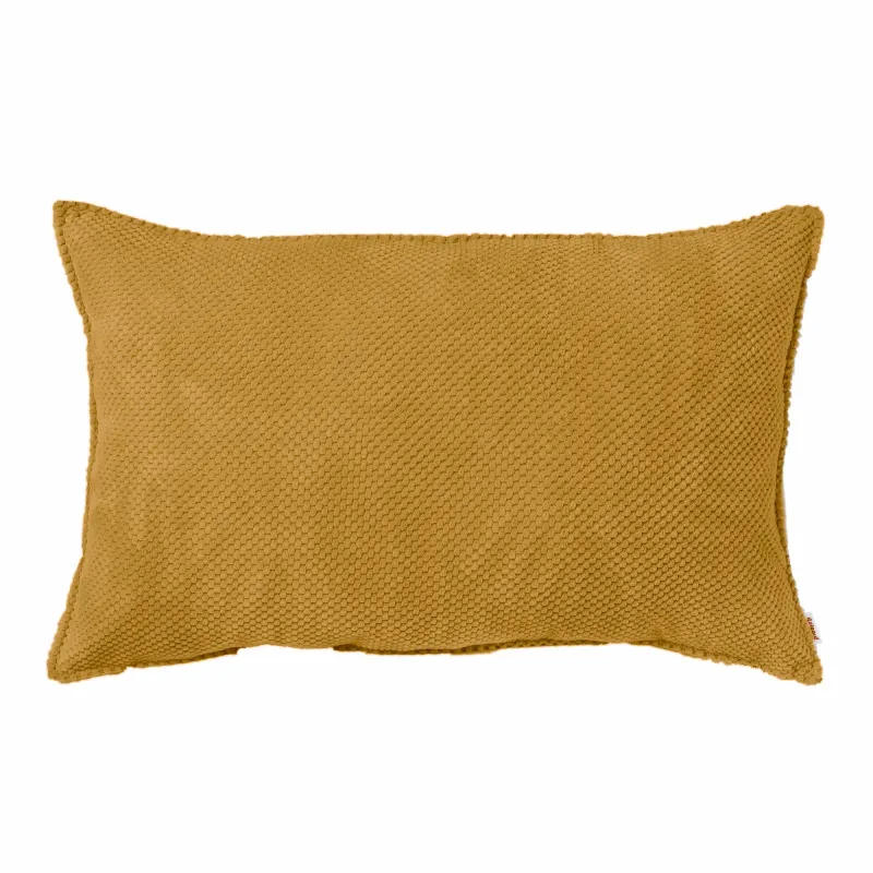 Dot textured velvet decorative cushion – 45×70