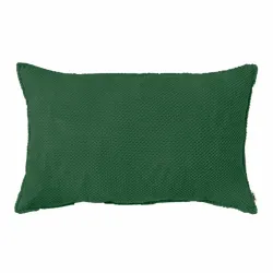Dot textured velvet decorative cushion – 30×50