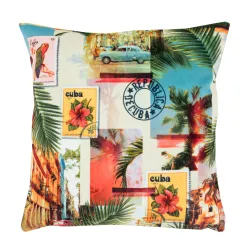 Square Decorative Cushion - Premium Printed Fabric