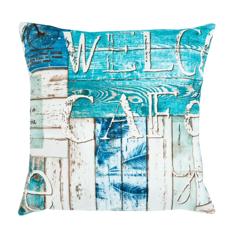 Printed decorative cushion for sofa and kids – 60×60