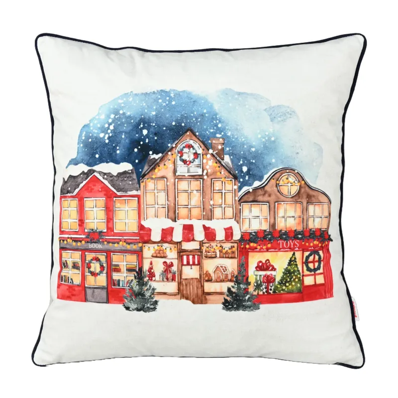 Printed decorative cushion for sofa and kids – 45×45