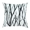 Black Branches Winter Forest