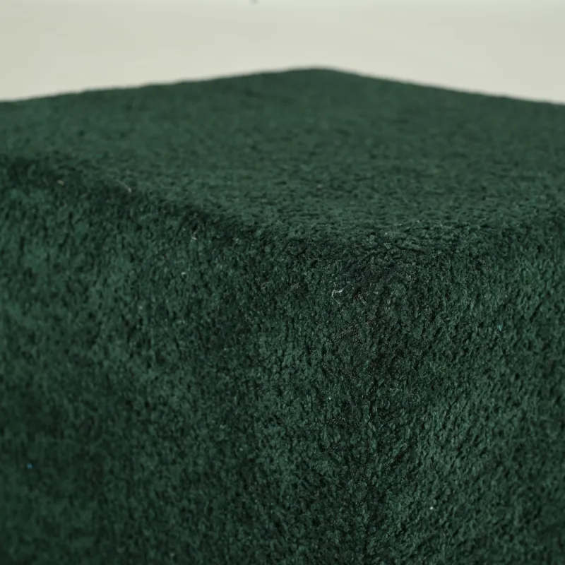 Cubo Solid Cube Pouffe 40x40x40 Teddy Boucle | Italpouf